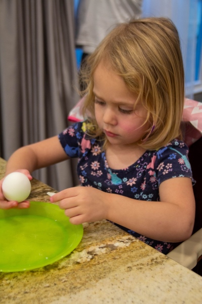 Coloring Easter Eggs