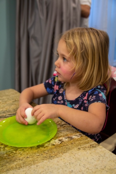 Coloring Easter Eggs