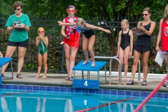 Swim Meet at Woodbine Station