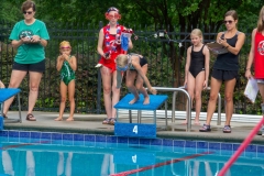 Swim Meet at Woodbine Station