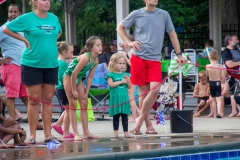 Swim Meet at Woodbine Station